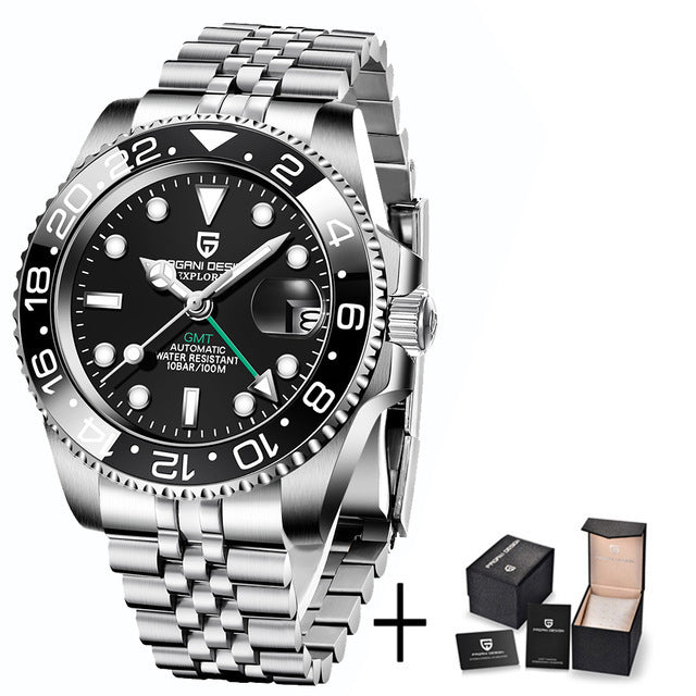 Montre lumineuse pour hommes avec calendrier