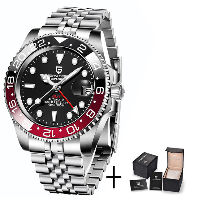 Montre lumineuse pour hommes avec calendrier