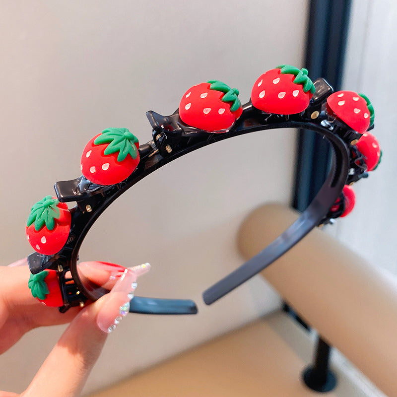 Bandeau pour enfants, accessoires pour cheveux, pinces à cheveux pour filles, ne frappe pas, sangles pour cheveux, pinces à artefact cassantes