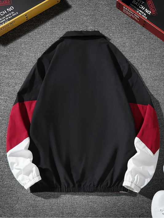 Lightweight Color-Blocked Jacket