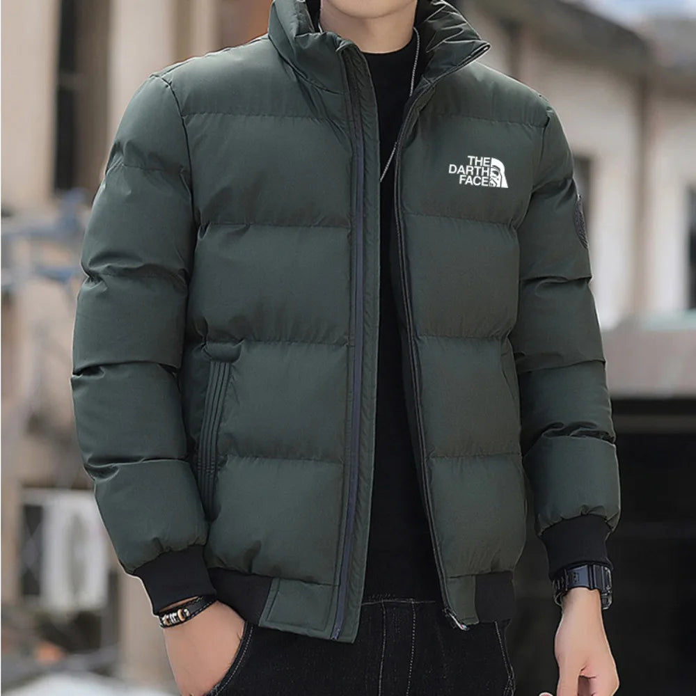 Men's winter jacket and coat Cotton coat New parka jacket Men's windproof thick warm man's parka European size XS-3XL