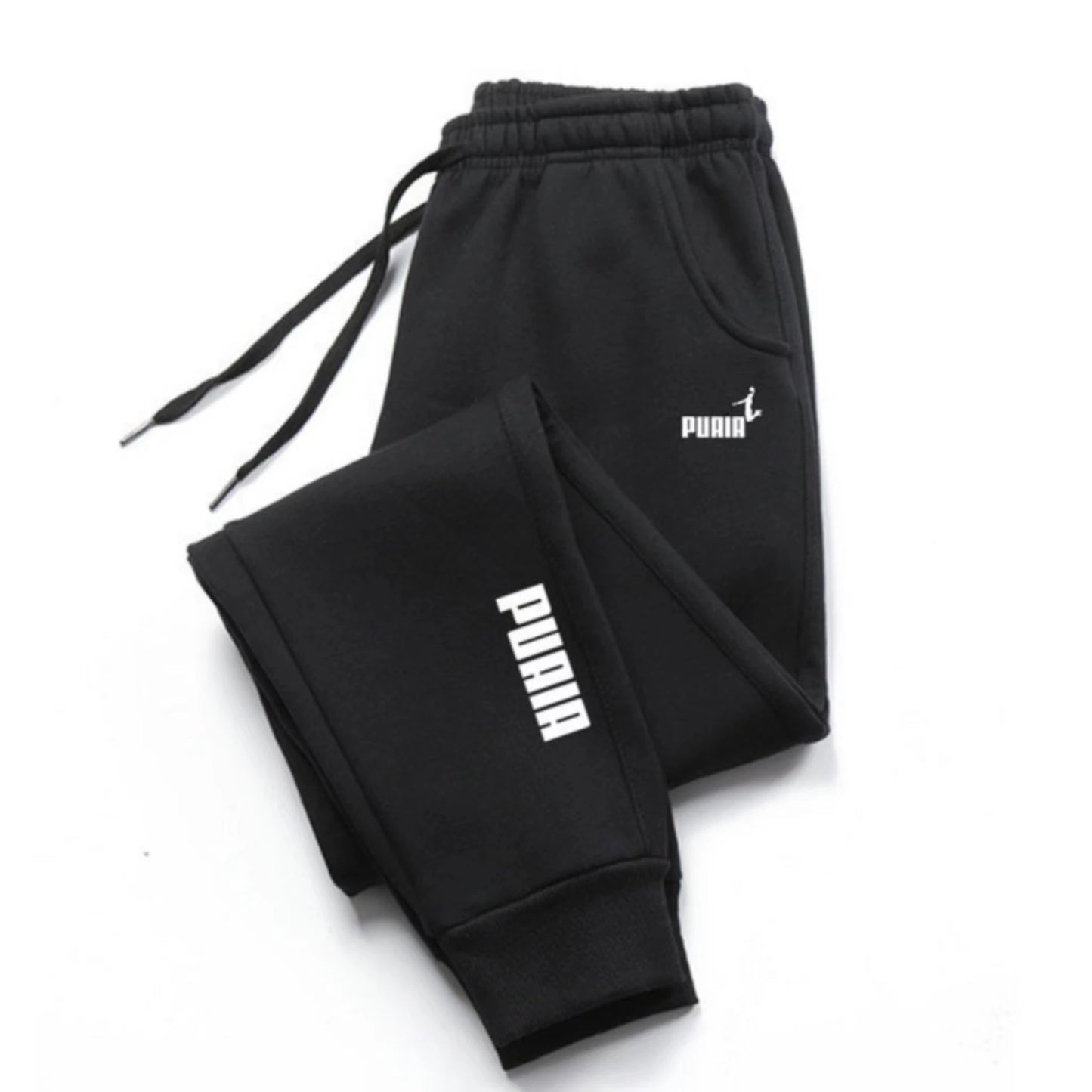 New Trendy Men's Trousers Casual Skinny Pants Breathable Loose Ankle-Tied Pants Sweat pants