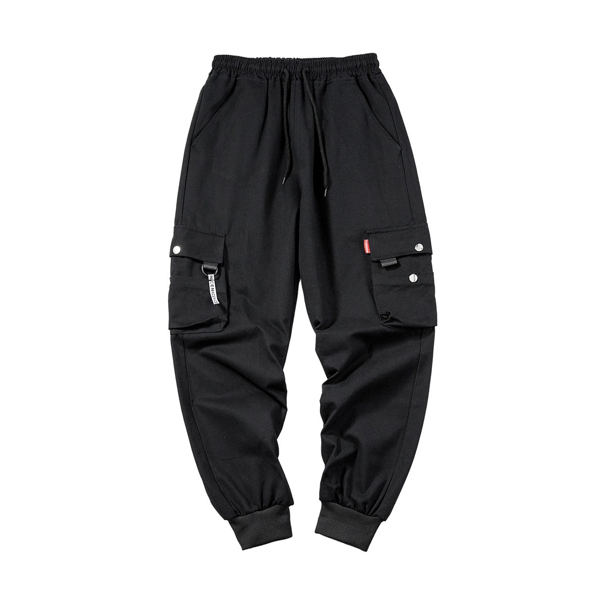 Salopette Ins pour hommes, Leggings multi-poches de marque tendance, pantalons décontractés à neuf points d'automne pour hommes, étudiants, Version coréenne de la tendance