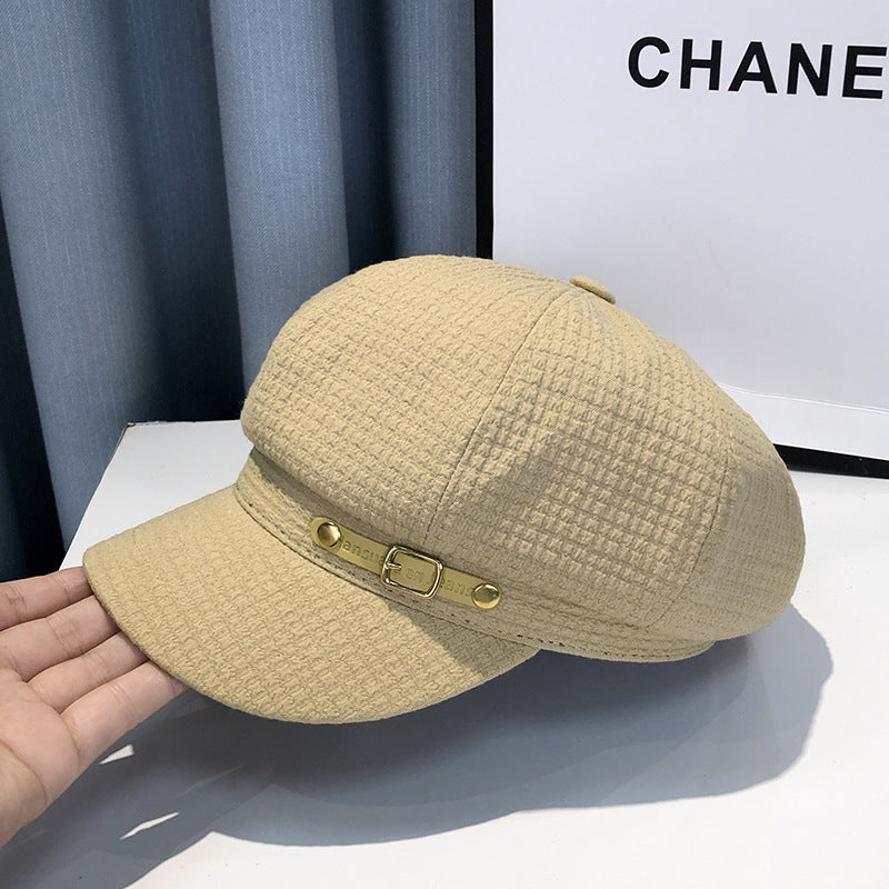 Chapeau béret de style britannique pour femmes