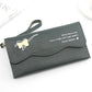 Long Simple Solid Color Ladies Wallet