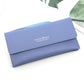 Long Simple Solid Color Ladies Wallet