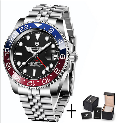 Montre lumineuse pour hommes avec calendrier
