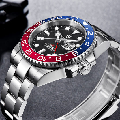 Montre lumineuse pour hommes avec calendrier