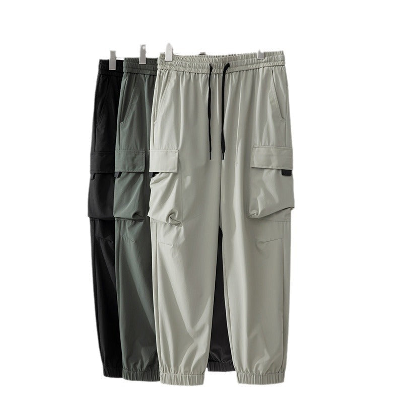 Summer Multi-bag Quick-dry Pants Men And Women