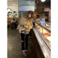 Milk Tea Color Big Fur Collar Short Down Jacket Women