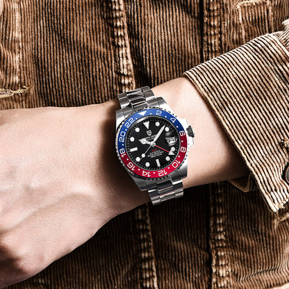 Montre lumineuse pour hommes avec calendrier