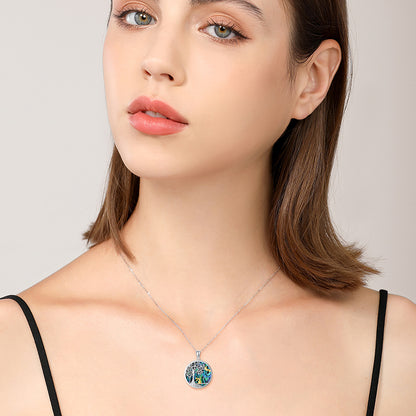 Collier lapin de Pâques avec pendentif en ormeau et lapin en argent sterling, bijoux de Pâques, cadeaux pour femmes et filles