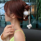 Temperament Sunflower Hairpin Female Disc Hair Summer Head Elegant Catch Shark Clip Large Metal Clip Headdress