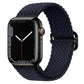 Casual Nylon Braided Elastic Integrated Sliding Buckle Iwatch Watch Strap