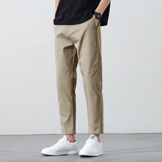 Summer Cropped Casual Pants For Men