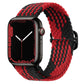 Casual Nylon Braided Elastic Integrated Sliding Buckle Iwatch Watch Strap