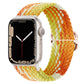 Casual Nylon Braided Elastic Integrated Sliding Buckle Iwatch Watch Strap