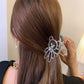 Temperament Sunflower Hairpin Female Disc Hair Summer Head Elegant Catch Shark Clip Large Metal Clip Headdress