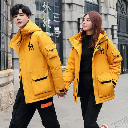 2022 New Brand Down Jacket Jacket Men And Women Couples Mid-length Canadian Youth Factory Spot Approval