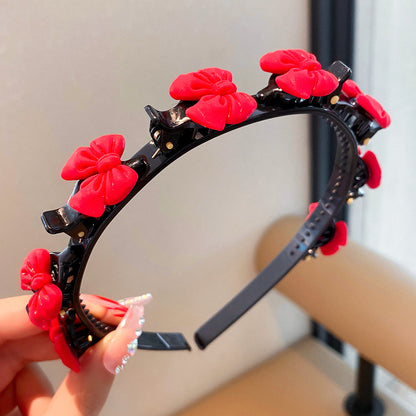 Bandeau pour enfants, accessoires pour cheveux, pinces à cheveux pour filles, ne frappe pas, sangles pour cheveux, pinces à artefact cassantes 