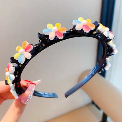 Bandeau pour enfants, accessoires pour cheveux, pinces à cheveux pour filles, ne frappe pas, sangles pour cheveux, pinces à artefact cassantes 