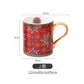 European And American Style Coffee Cup Set European Style Small Luxury Exquisite Afternoon Tea Ceramic Cup Moroccan Mug