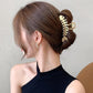 Temperament Sunflower Hairpin Female Disc Hair Summer Head Elegant Catch Shark Clip Large Metal Clip Headdress