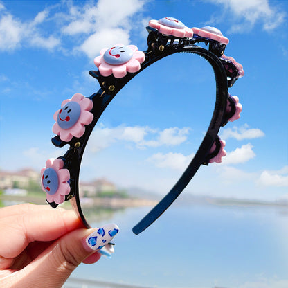 Bandeau pour enfants, accessoires pour cheveux, pinces à cheveux pour filles, ne frappe pas, sangles pour cheveux, pinces à artefact cassantes 