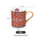 European And American Style Coffee Cup Set European Style Small Luxury Exquisite Afternoon Tea Ceramic Cup Moroccan Mug