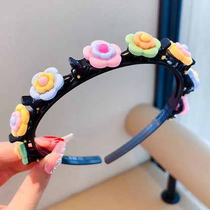 Bandeau pour enfants, accessoires pour cheveux, pinces à cheveux pour filles, ne frappe pas, sangles pour cheveux, pinces à artefact cassantes 