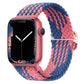 Casual Nylon Braided Elastic Integrated Sliding Buckle Iwatch Watch Strap