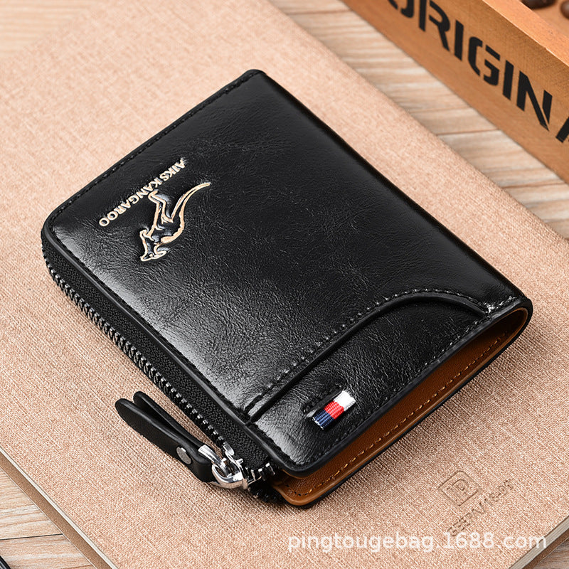 Anti-theft Card Holder Antimagnetic Wallet Men's Wallet Wallet Card Holder Fashion Wallet