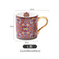 European And American Style Coffee Cup Set European Style Small Luxury Exquisite Afternoon Tea Ceramic Cup Moroccan Mug