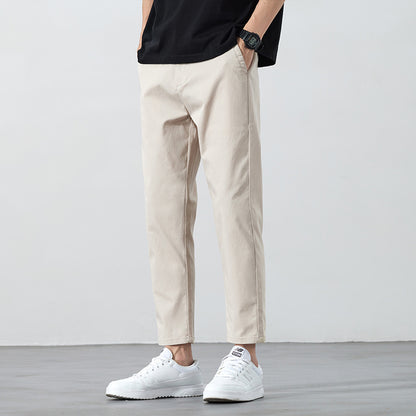 Summer Cropped Casual Pants For Men