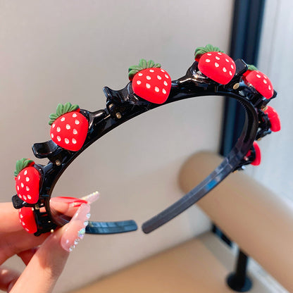 Bandeau pour enfants, accessoires pour cheveux, pinces à cheveux pour filles, ne frappe pas, sangles pour cheveux, pinces à artefact cassantes 
