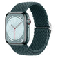 Casual Nylon Braided Elastic Integrated Sliding Buckle Iwatch Watch Strap