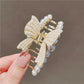 Temperament Sunflower Hairpin Female Disc Hair Summer Head Elegant Catch Shark Clip Large Metal Clip Headdress