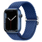 Casual Nylon Braided Elastic Integrated Sliding Buckle Iwatch Watch Strap