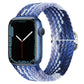 Casual Nylon Braided Elastic Integrated Sliding Buckle Iwatch Watch Strap