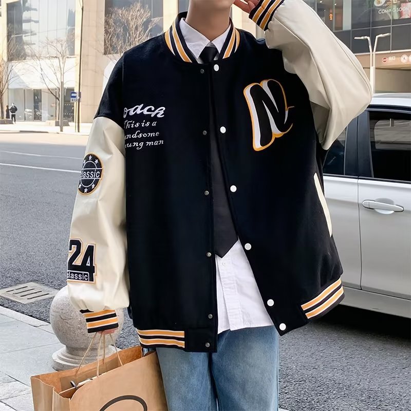 Baseball Men &amp;amp; Women Varsity Couple Jacket