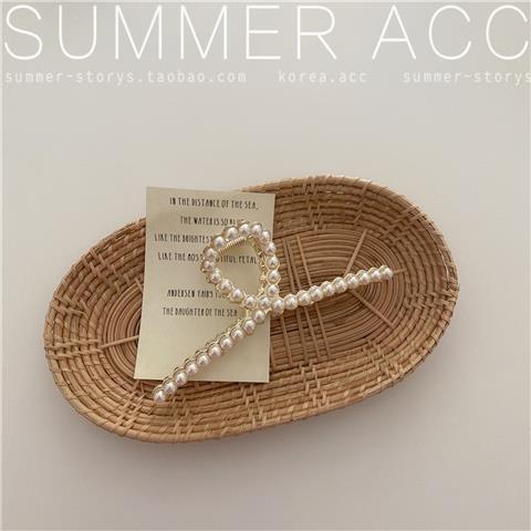 Temperament Sunflower Hairpin Female Disc Hair Summer Head Elegant Catch Shark Clip Large Metal Clip Headdress