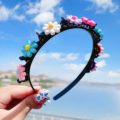 Bandeau pour enfants, accessoires pour cheveux, pinces à cheveux pour filles, ne frappe pas, sangles pour cheveux, pinces à artefact cassantes 