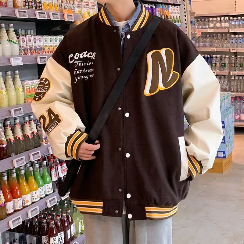 Baseball Men &amp;amp; Women Varsity Couple Jacket