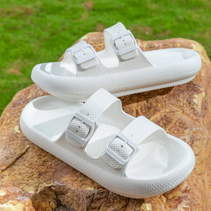 Women's Fashion Slide Sandals  Comfortable EVA Platform Slippers for Indoor Outdoor Wear Breathable Soft Sole House Shoes