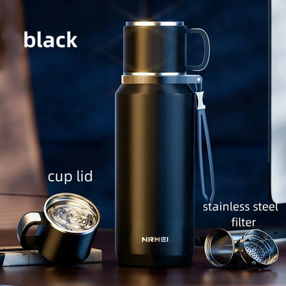 Double Wall Vacuum Flasks Stainless Steel Thermos Bottle for Tea and Coffee