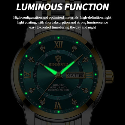 Top Brand Luxury Fashion Diver Watch Men 30ATM Waterproof Date Clock Sport Watches Mens Quartz Wristwatch