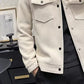 Winter Fashion Jacket Men's Lapel Autumn And Winter New Jacket