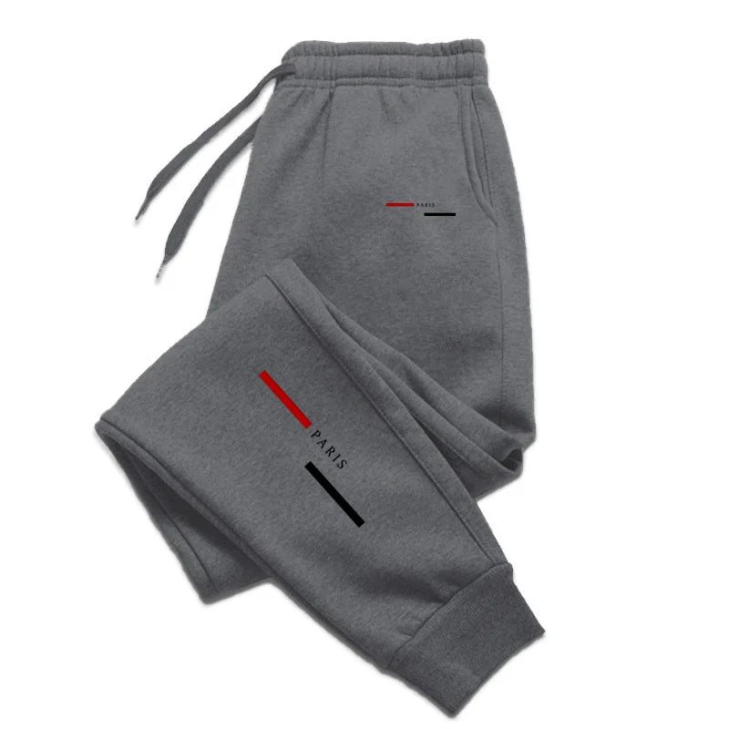 Men’s Fitness Jogger Pants | Casual Slim Sweatpants for Gym & Workout – Long Skinny Tracksuit Trousers