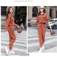 JOEVILU 2PCS Streetwear Tracksuit Cargo Coat Casual Pants 2 Piece Sets Women's Outfits Spring and Autumn Korean Fashion Y2k Suit