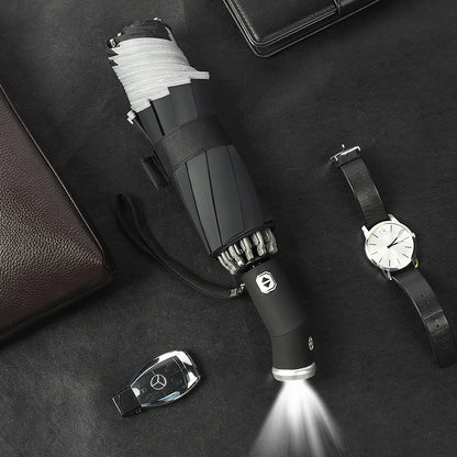 Portable UV Folding Automatic Umbrella Rain Wind Resistant Fashion Sun Umbrellas Reverse Umbrella Umbrella